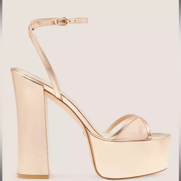 Stuart Weitzman NOCHE SKYHIGH 145 PLATFORM SANDAL